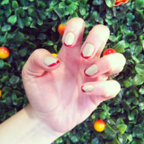 manicure and nail art by sarah gurevich for prep hair