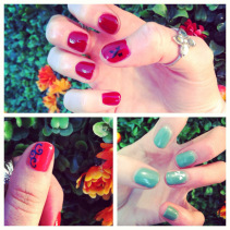 manicure and nail art by sarah gurevich for prep hair
