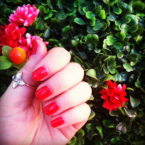 manicure by sarah gurevich for prep hair