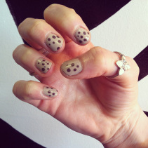 manicure and nail art by sarah gurevich for prep hair