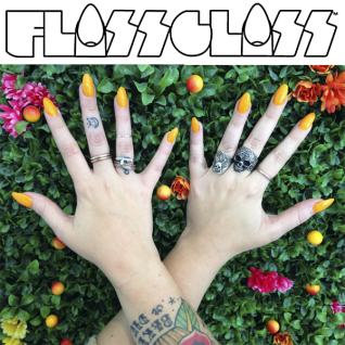 floss gloss nail polish in 'neon nacho'