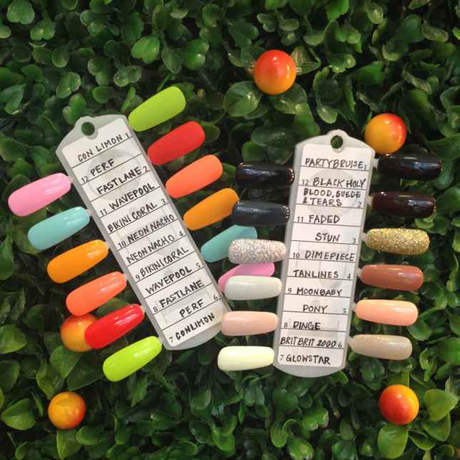 Floss Gloss Nail Polish at Prep Hair Salon Floss Gloss Polish Colour Line
