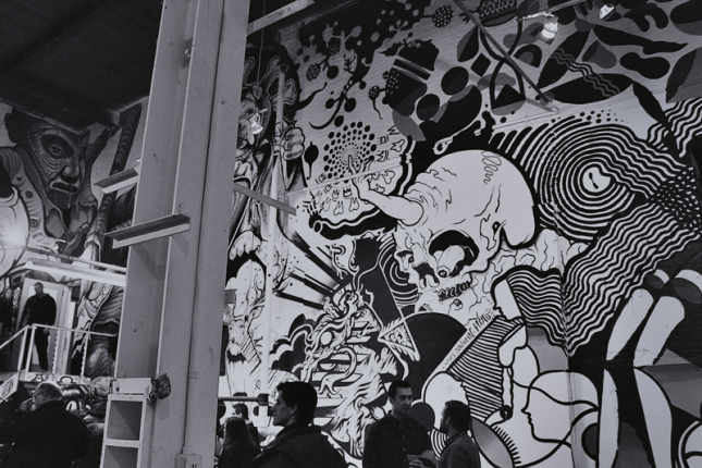 collective chaos at the graffiti gallery, winnipeg MB