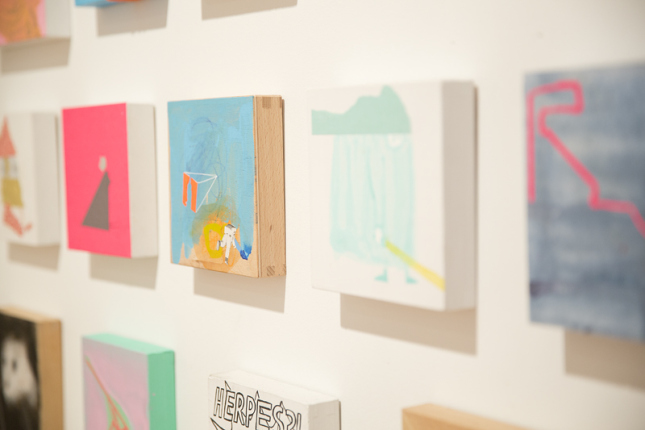 paintings by cyrus smith. photographed by bret howe