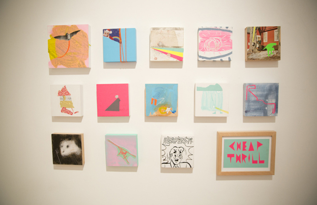 paintings by cyrus smith. photographed by brett howe