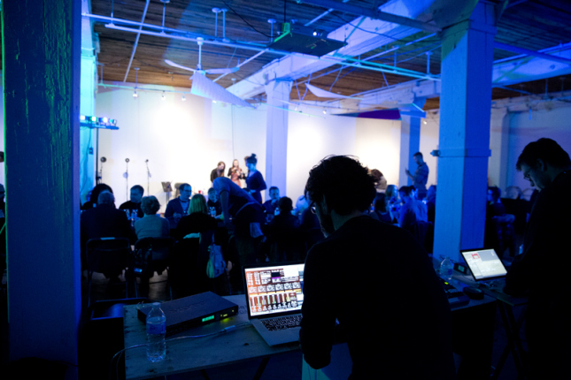 table manners at the cluster festival, photographed by brett howe