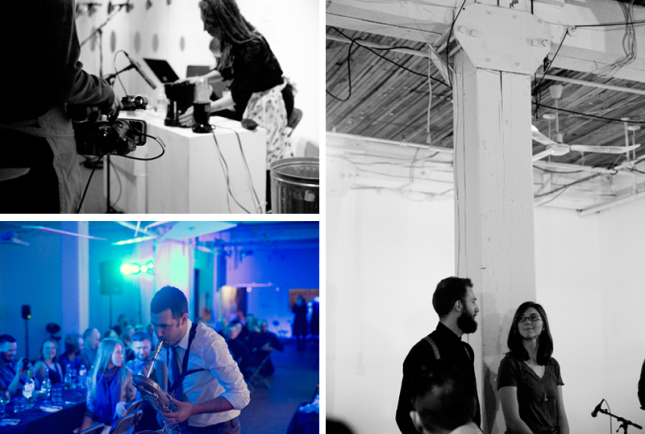 table manners at the cluster festival, photographed by brett howe