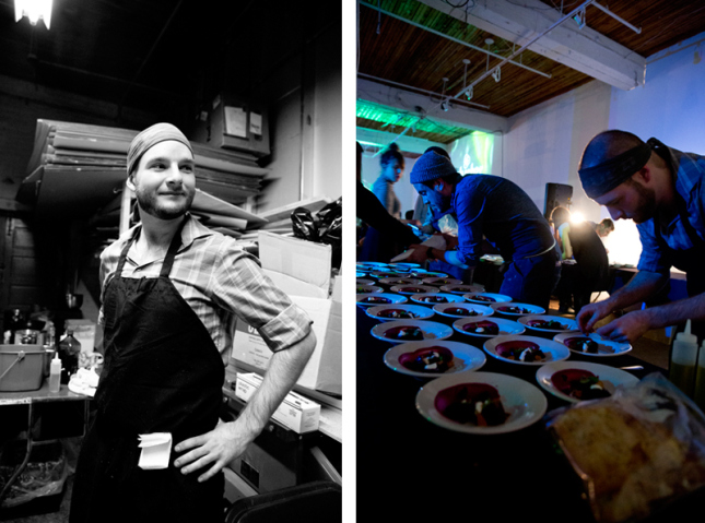 table manners at the cluster festival, photographed by brett howe