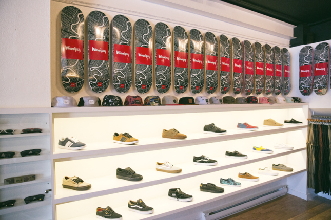 green apple skate board shop x chocolate boards. Photo by Brett Howe Photography