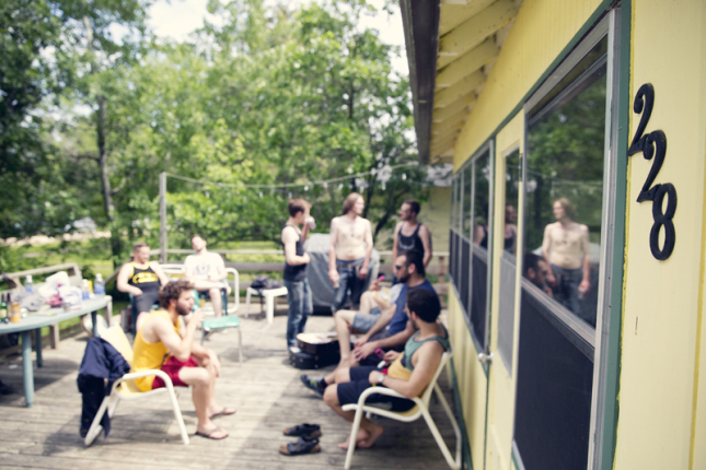 beach station blues III photographed by: brett howe