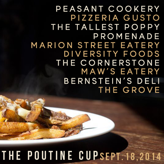 the poutine cup 2014 participants ©charcoal collaborative