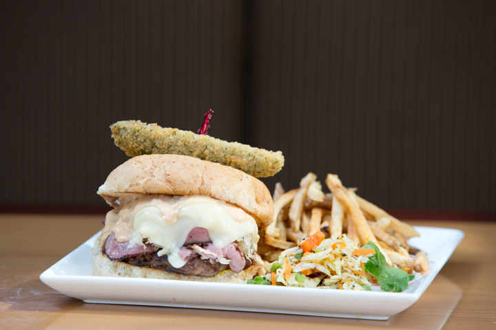 Beachcomber, The Reuben Burger. Charcoal Collaborative 2016