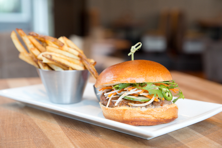 Chop Steakhouse and Bar The Bahn Mi Burger © Charcoal Collaborative