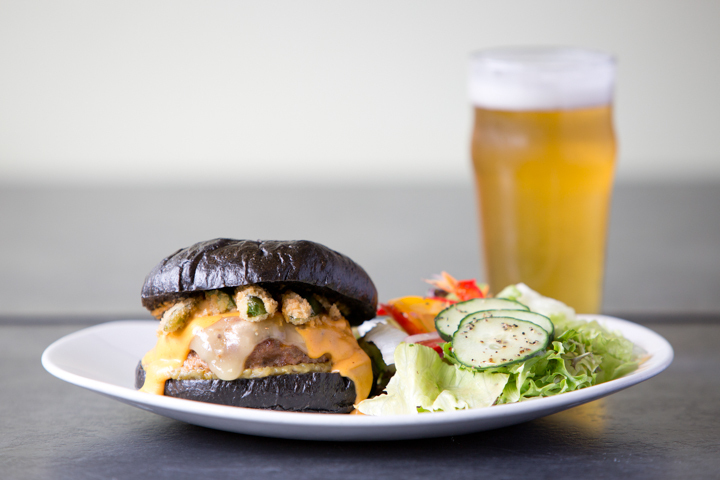 The Grove Pub and Restaurant The FLAMBURGER © Charcoal Collaborative