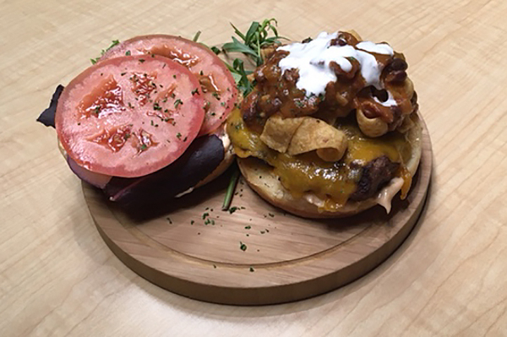 Jekyll & Hydes Freehouse Jekyll and Lays Burger