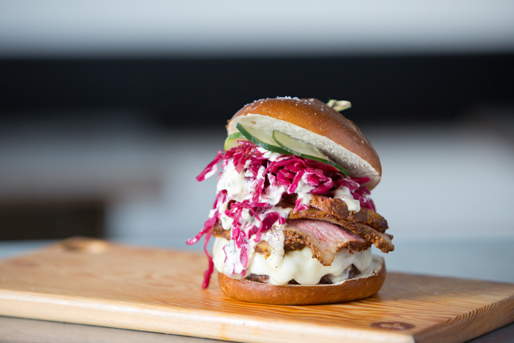 King + Bannatyne The River City Brisket Burger © Charcoal Collaborative 2016